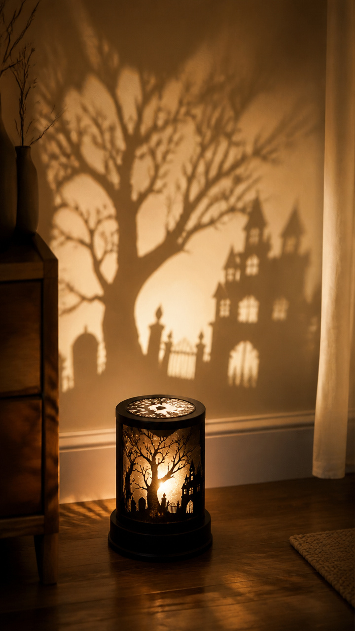 Shadow Projector with Cutout Scenes