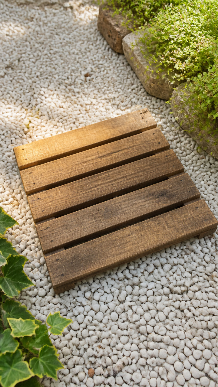 Slatted Garden Walkway Paver