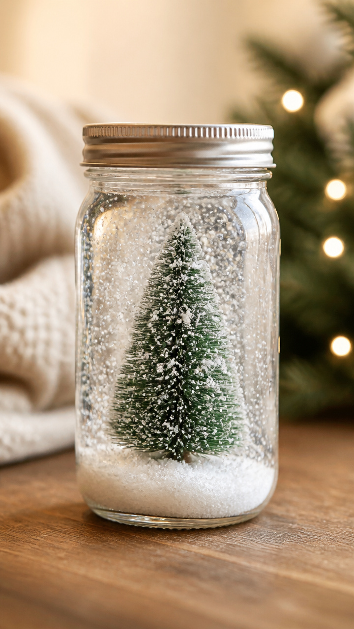 Snow Globe Jars