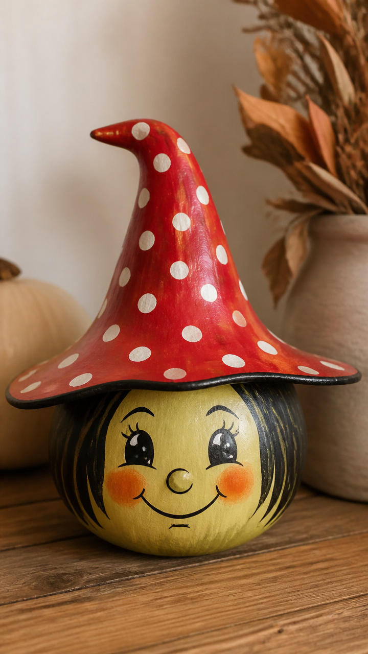 Speckled Toadstool Witch