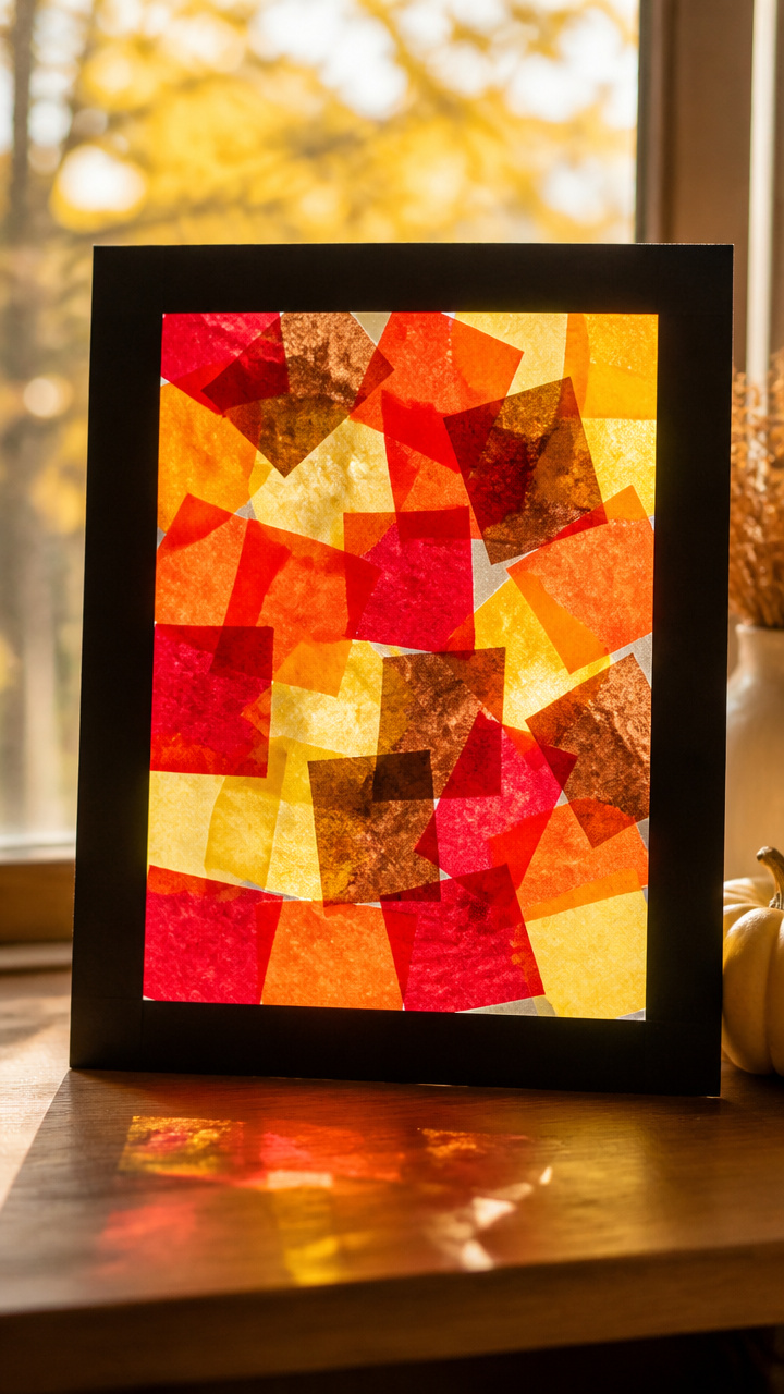 Tissue Paper Windows