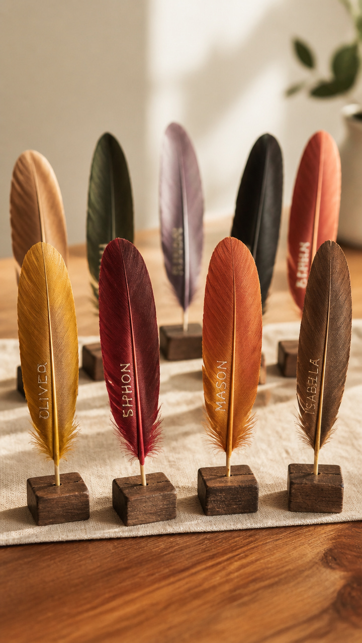 Turkey Feather Place Picks