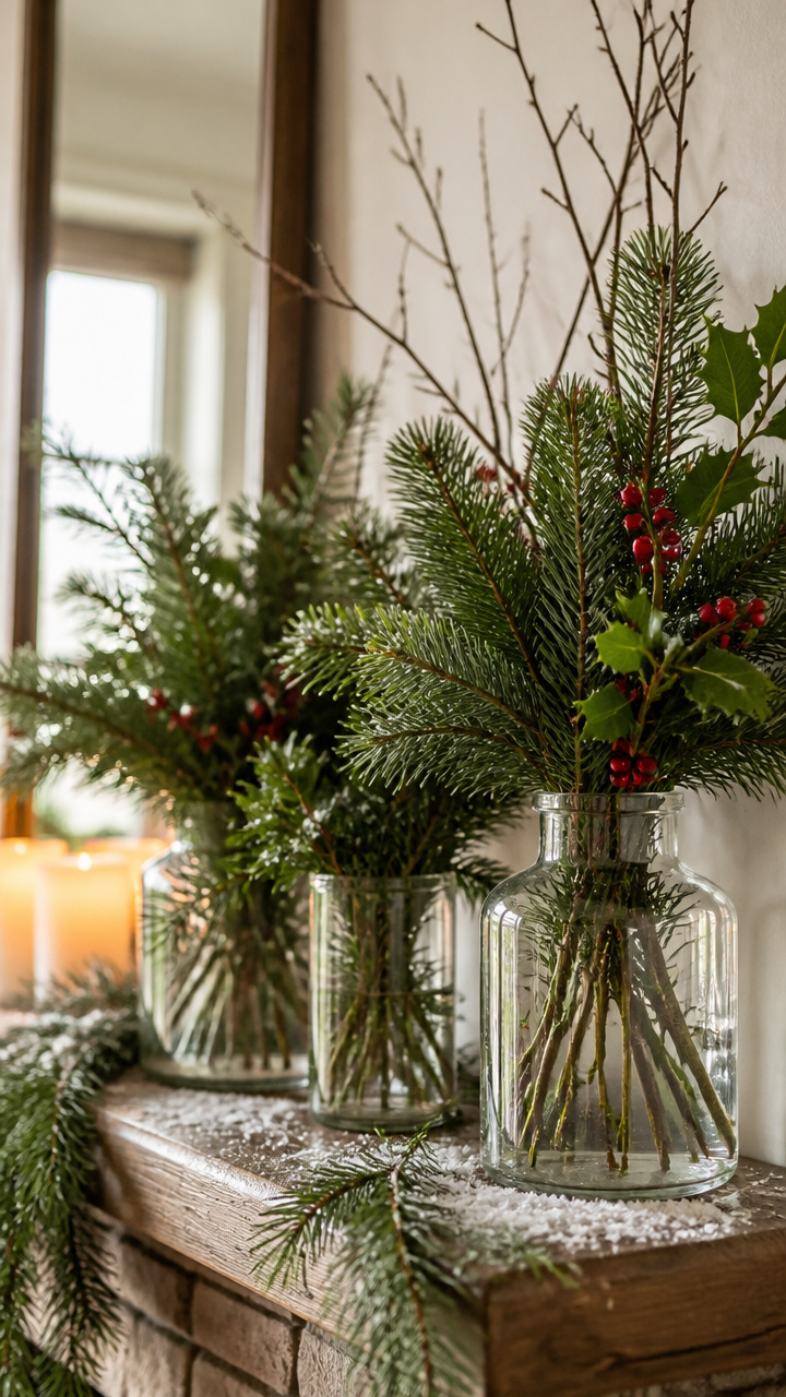 Use Fresh Greenery from Your Yard