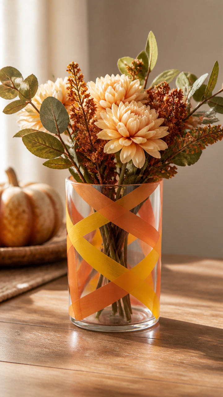 Washi Tape Vase