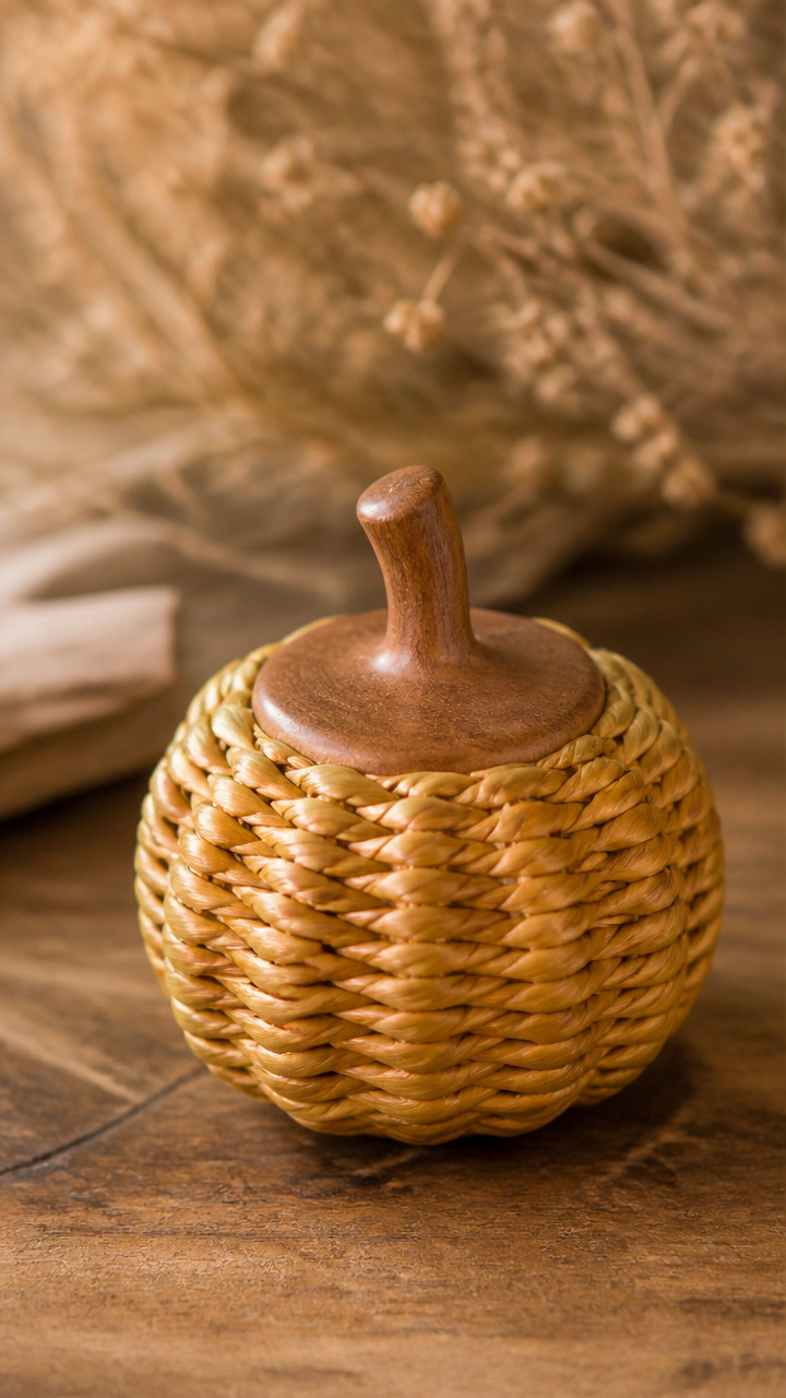 White Pine Needle Basket