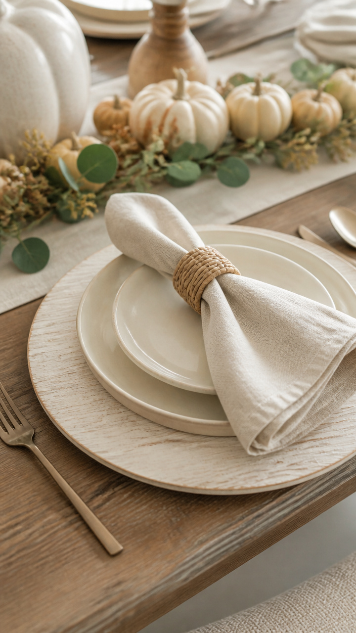 Whitewashed Wood Charger Plates