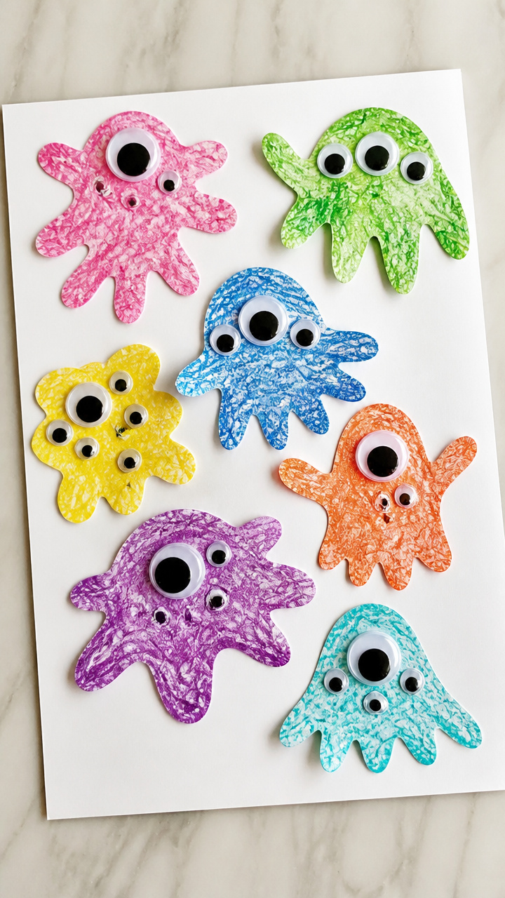 Wiggly Eyeball Monsters