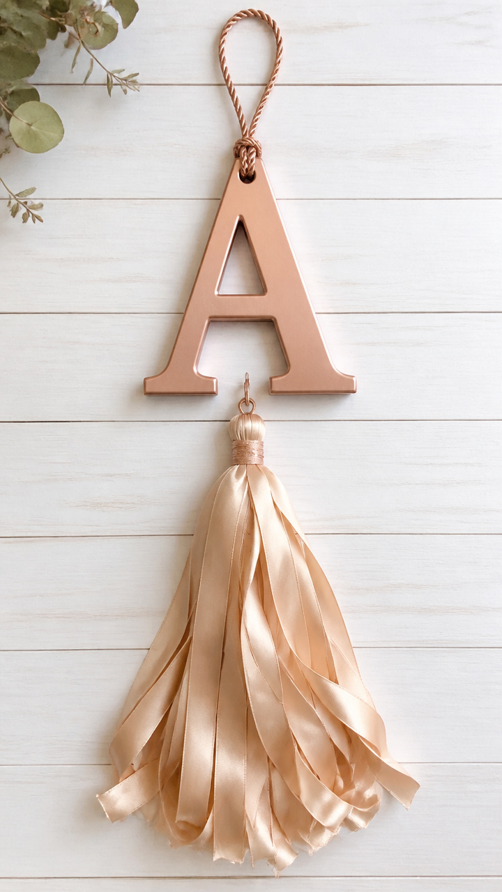 Ribbon Tassel Door Hanger