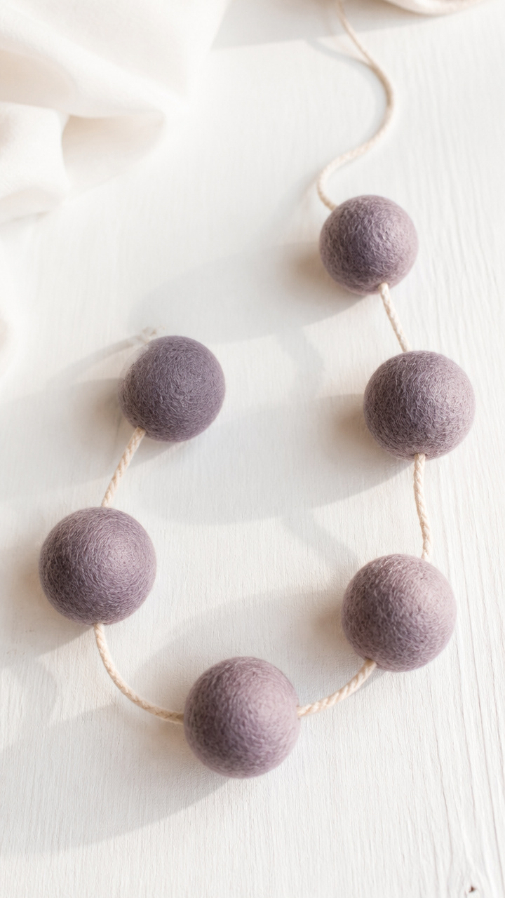 Wool Dryer Ball Garlands