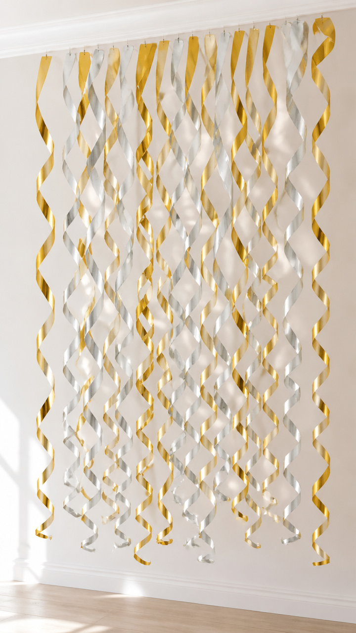 Streamers from the Ceiling