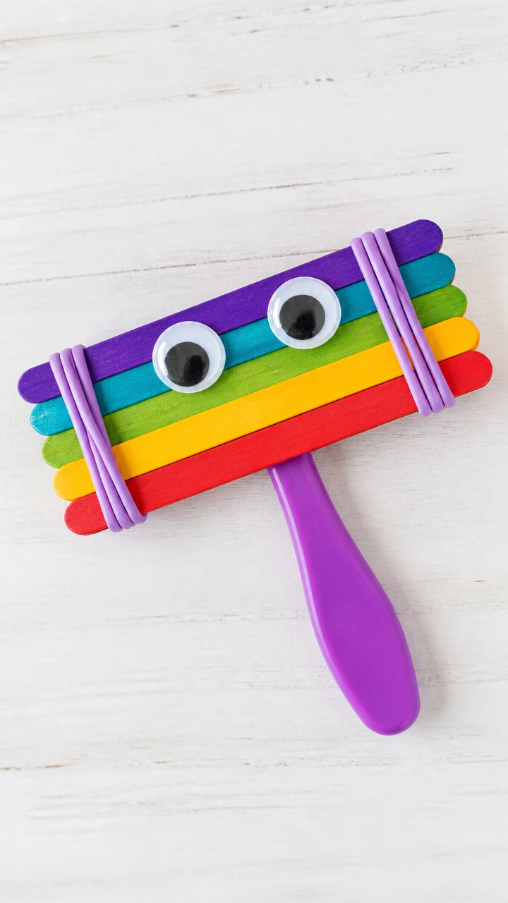 Popsicle Stick Noise Maker