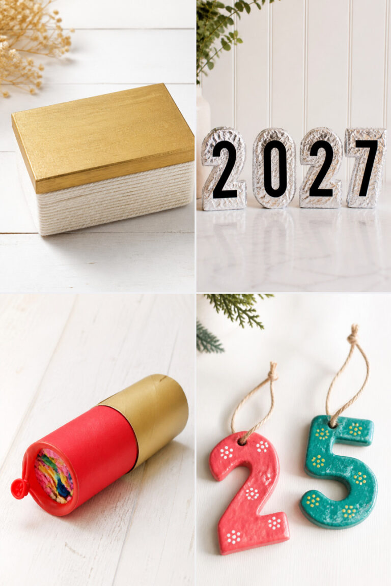 15 Easy New Year Crafts for Kids