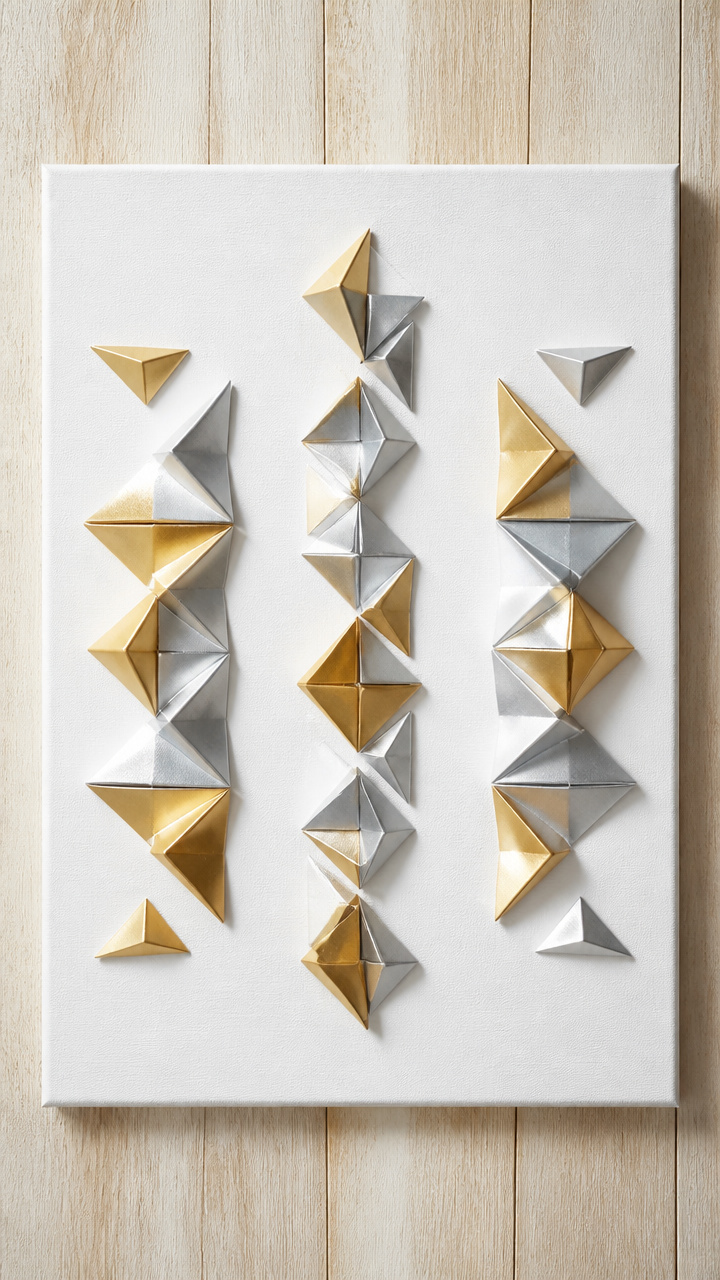 Origami Paper Wall Art