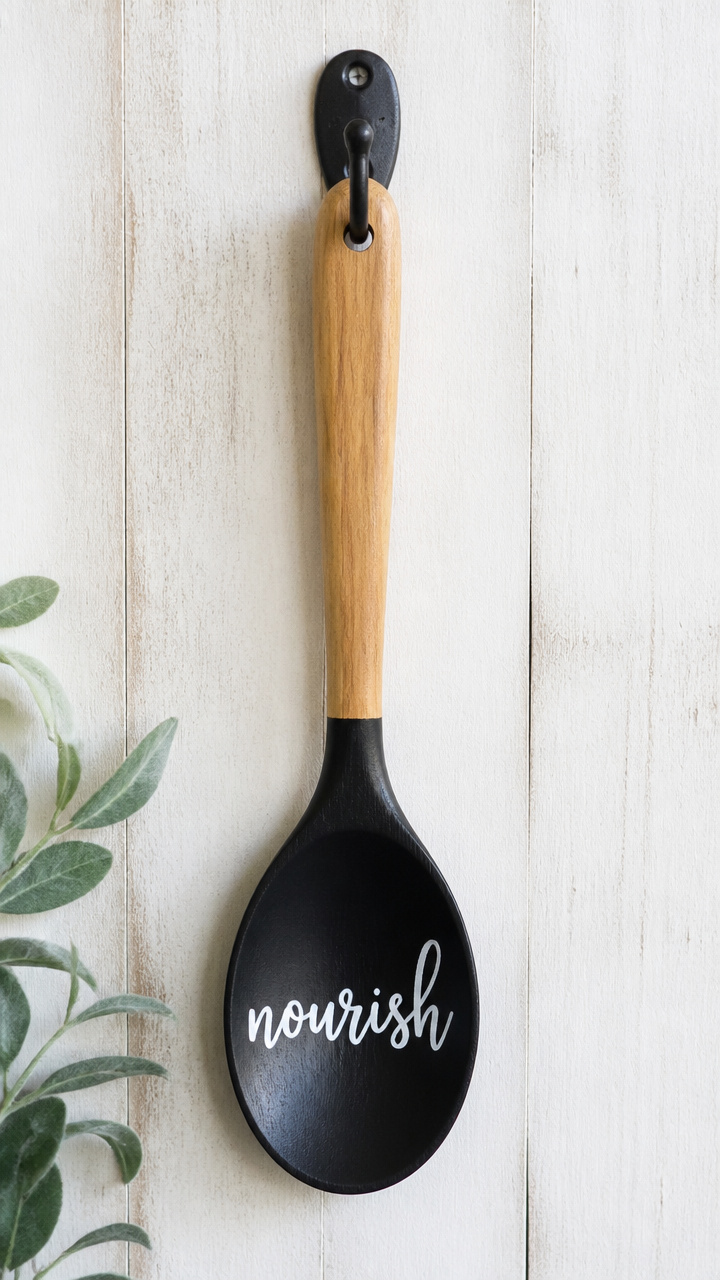 Painted Wooden Spoon