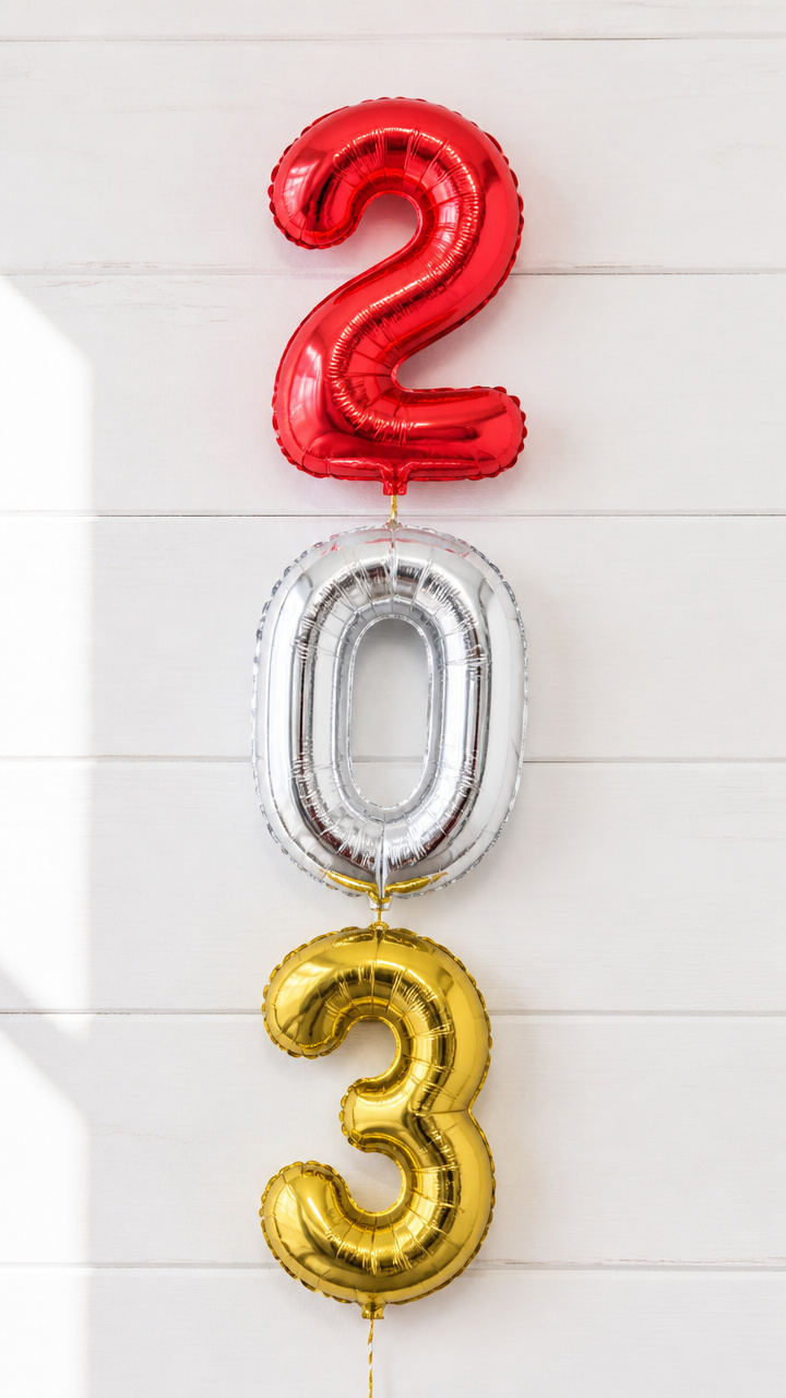 Foil Balloon Numbers
