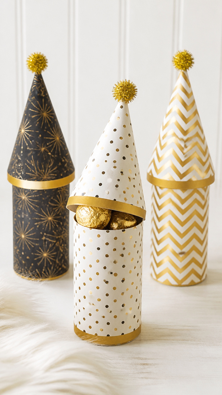 New Year's Hat Boxes