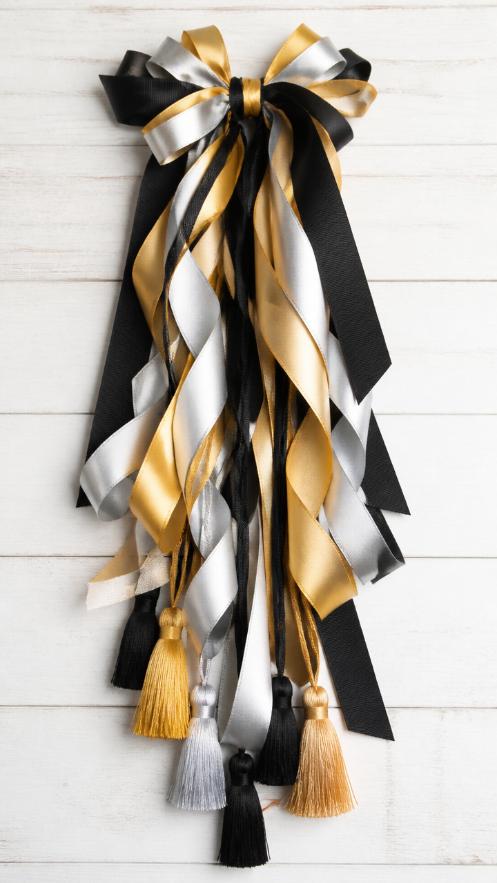 Ribbon Tassel Door Swag