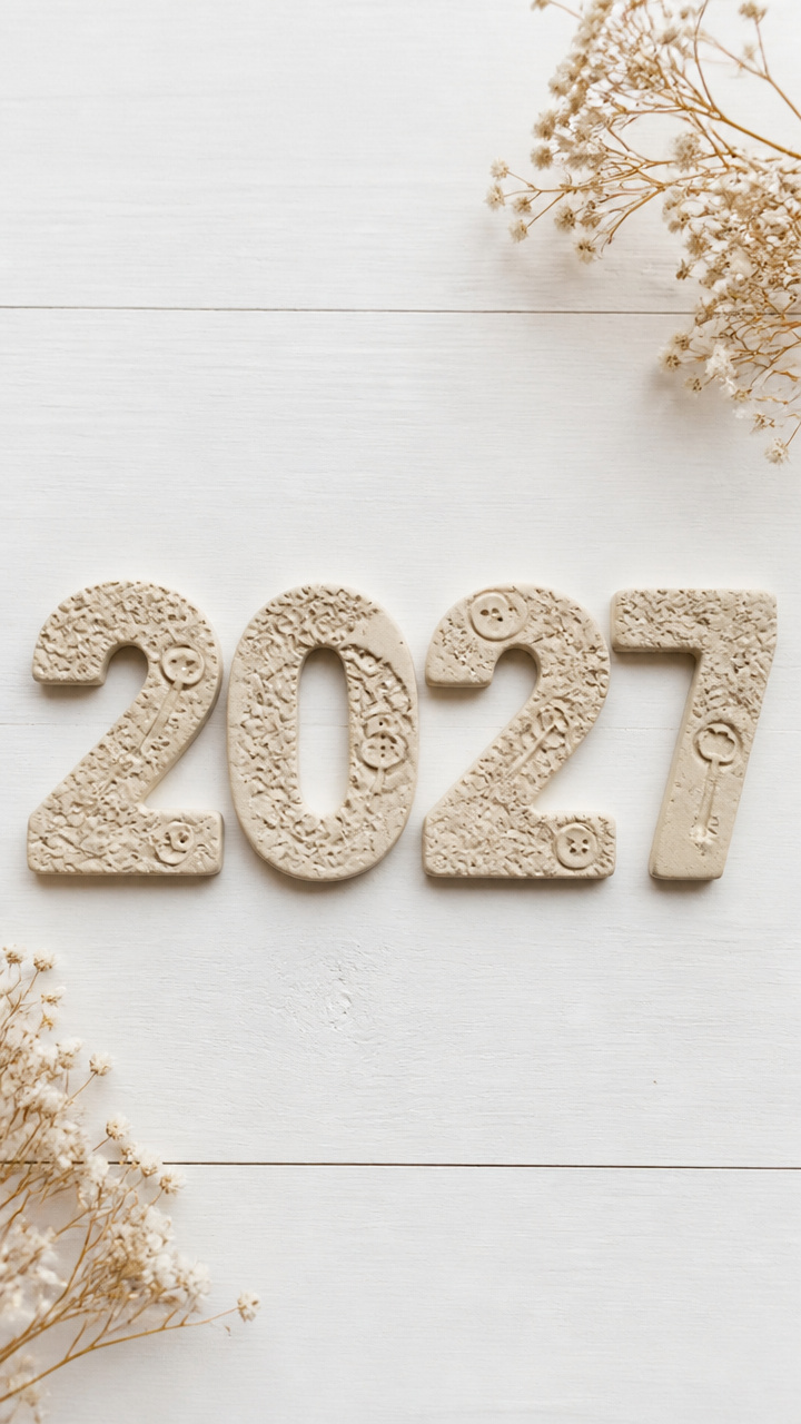 Salt Dough Number Impressions