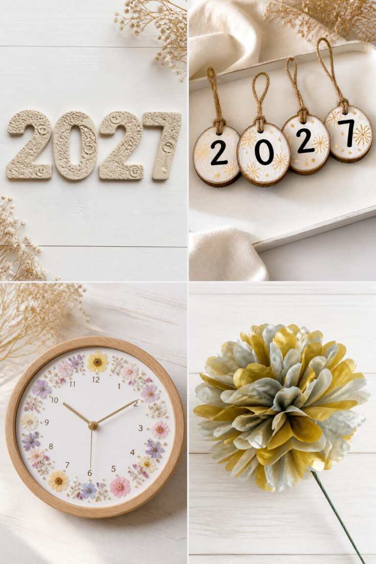 15 Handmade New Year Decor Ideas