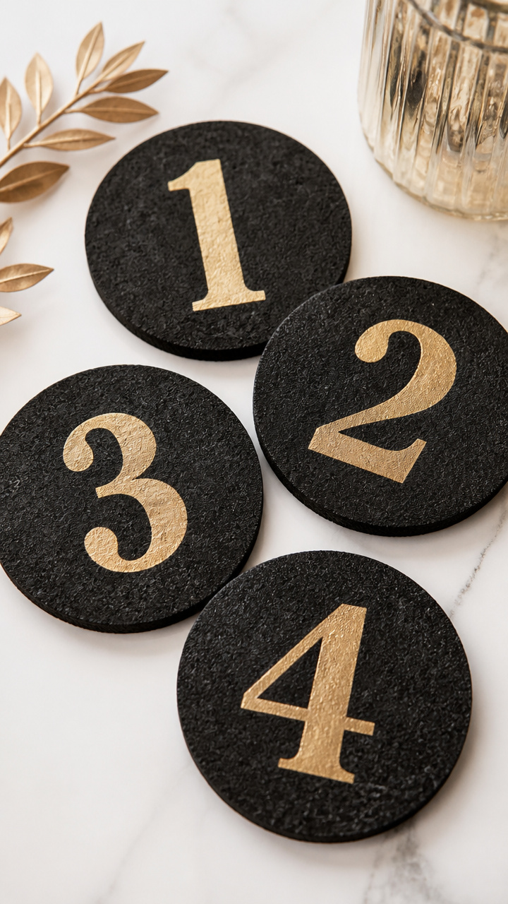 Personalized Countdown Coasters
