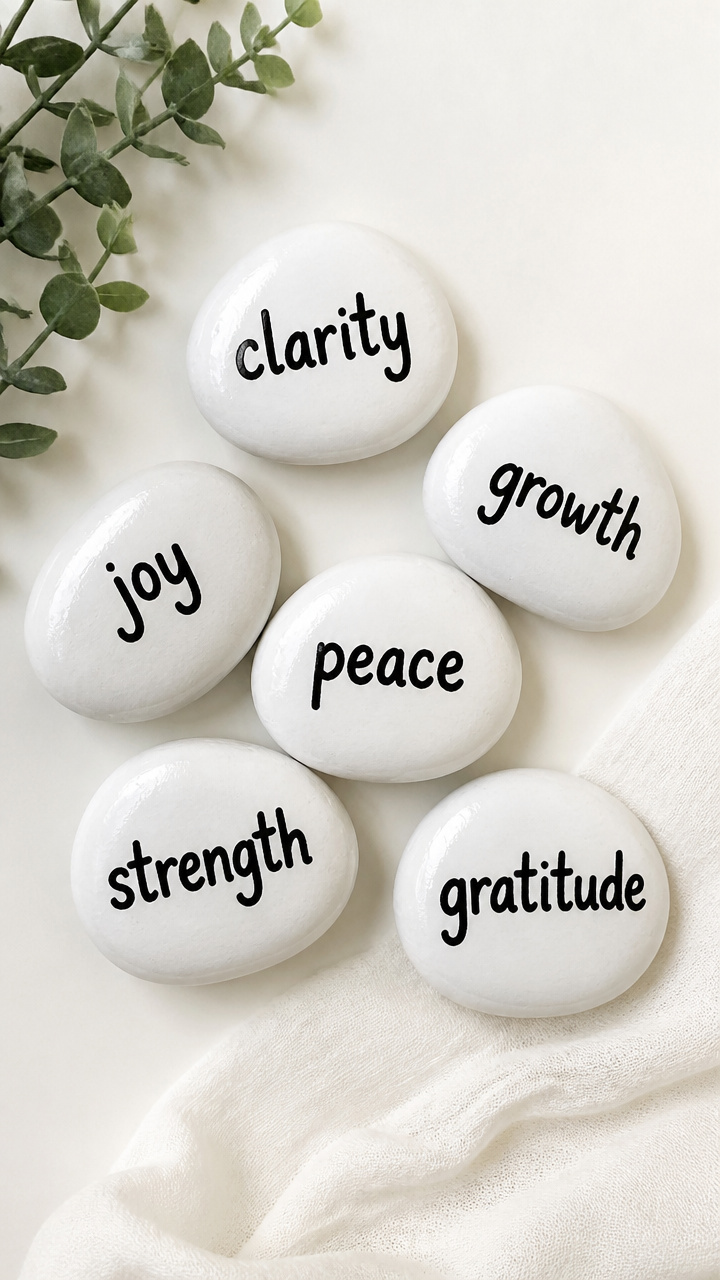 Painted Rock Intentions
