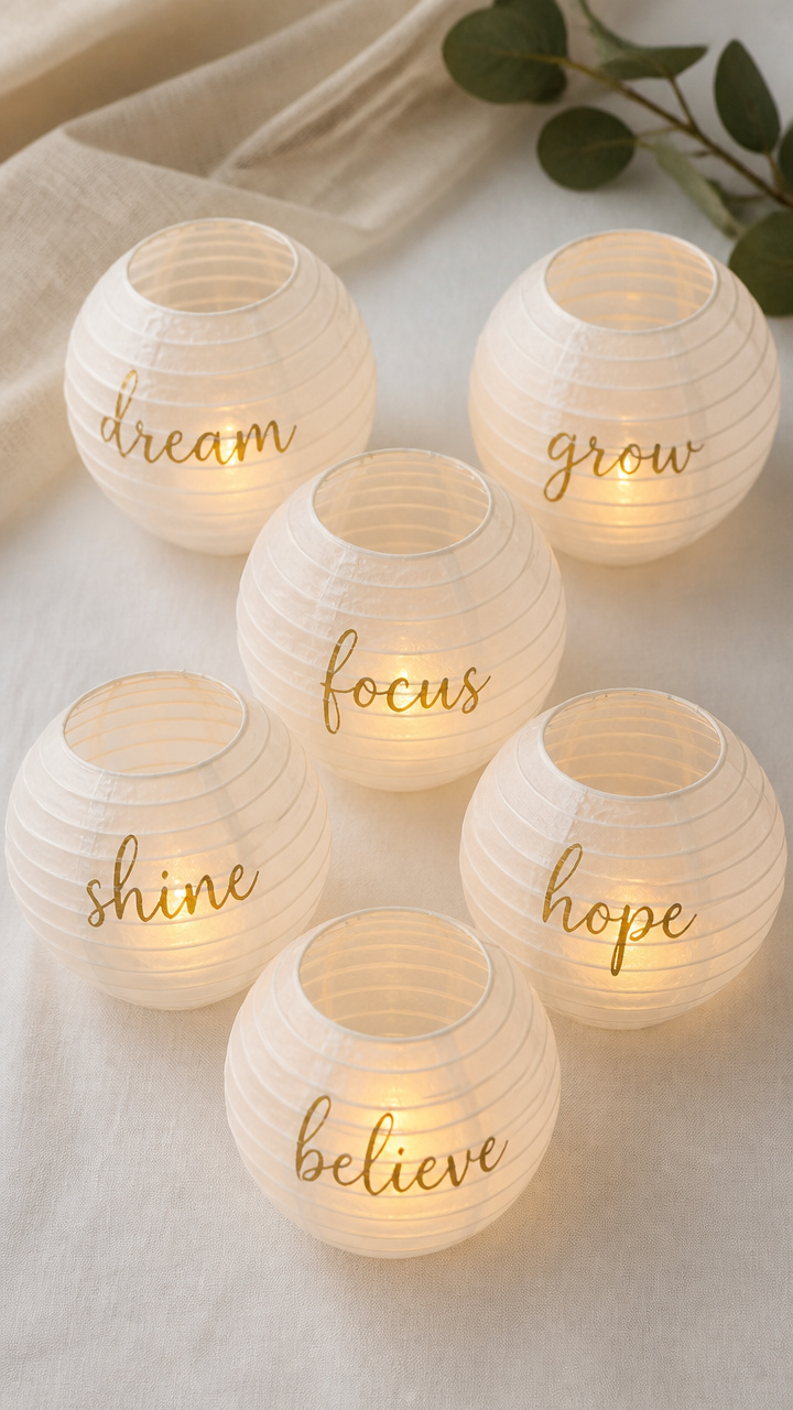 Mini Paper Lantern Goals