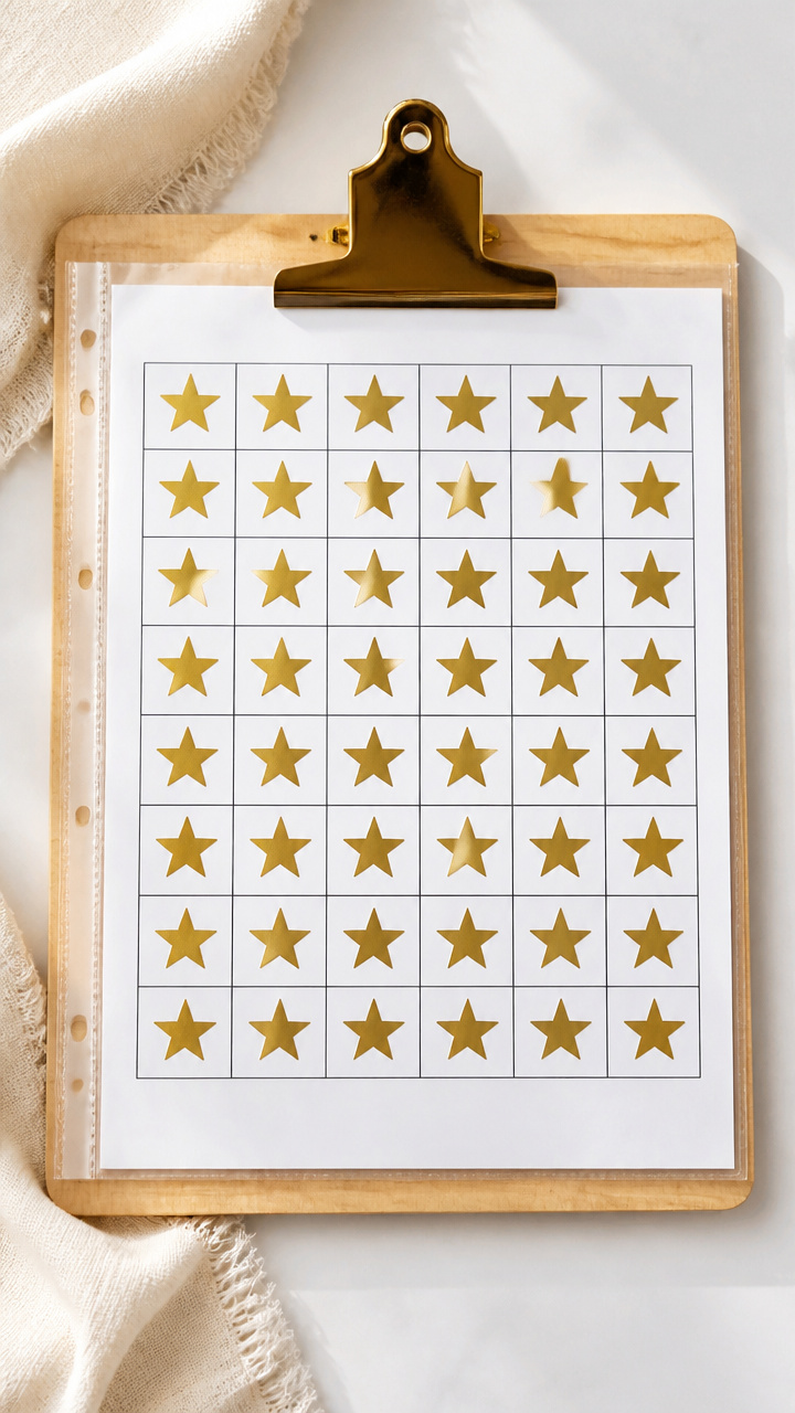 Sticker Progress Chart