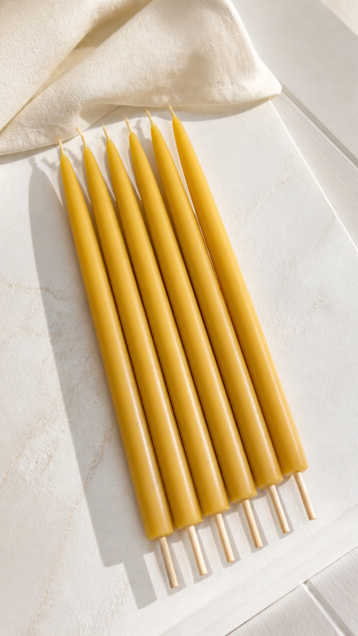 Beeswax Candle Tapers