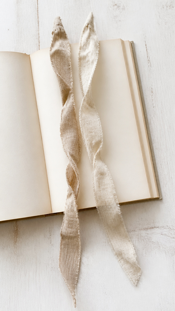 Linen String Bookmarks