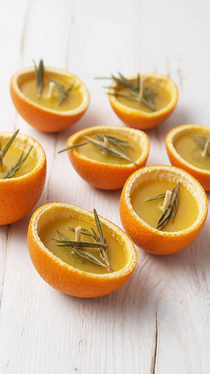 Citrus Peel Fire Starters