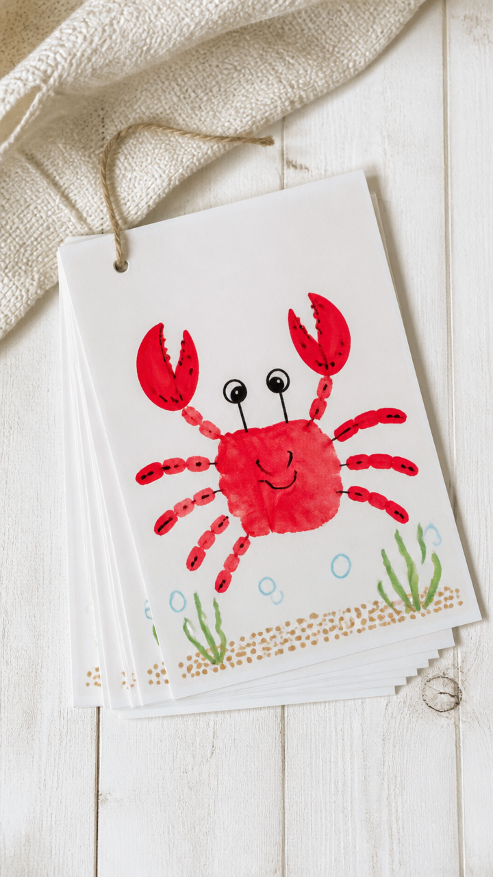 Handprint Calendar Pages