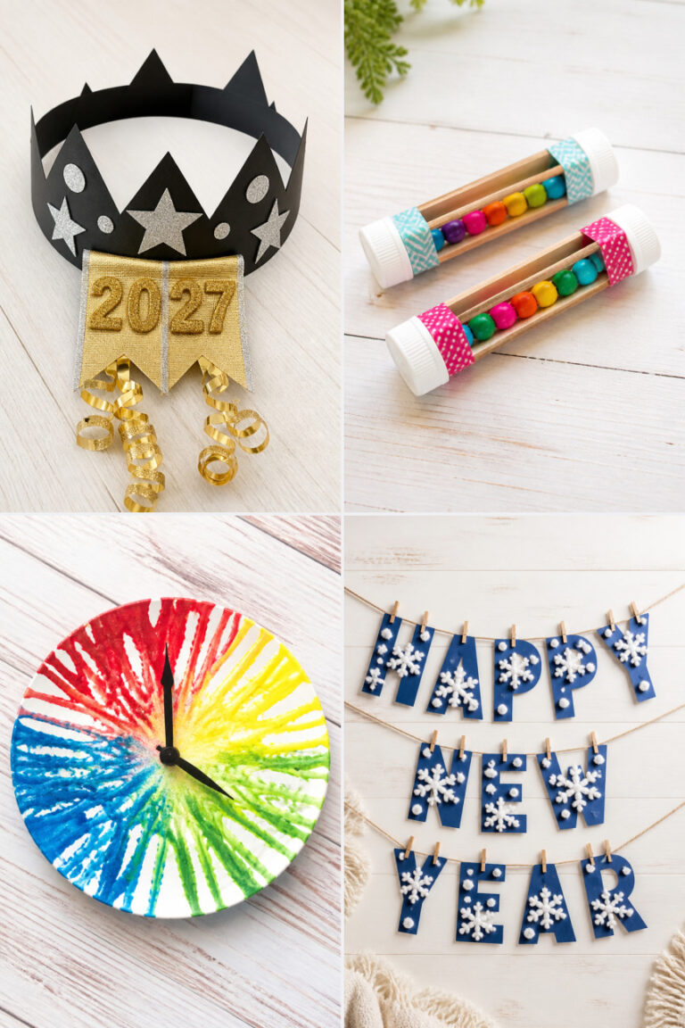 15 New Year Crafts for Kindergarten