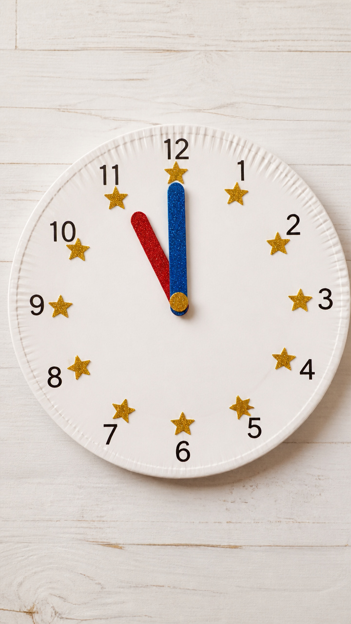 Glittery Countdown Clock