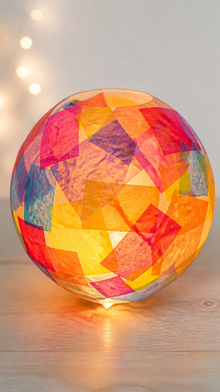 Tissue Paper Lantern