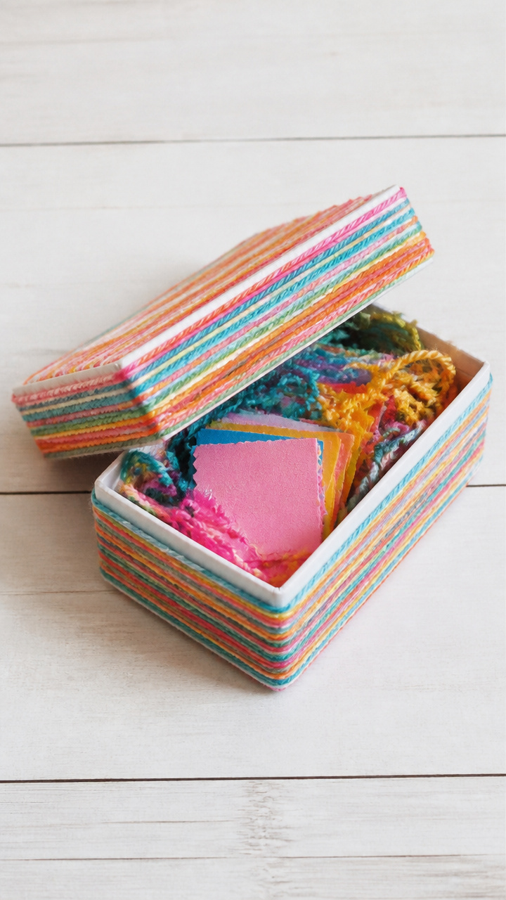 Yarn-Wrapped Time Capsule