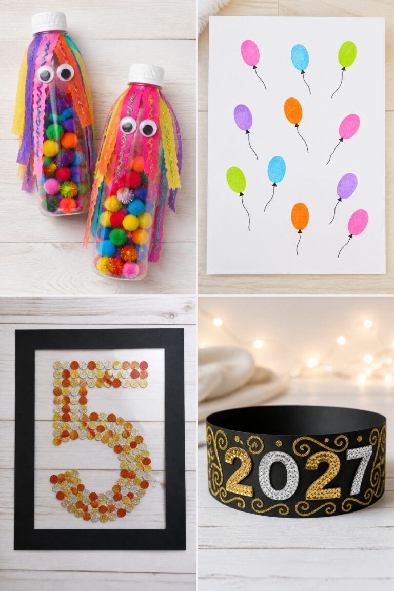 15 New Year Crafts for Preschoolers