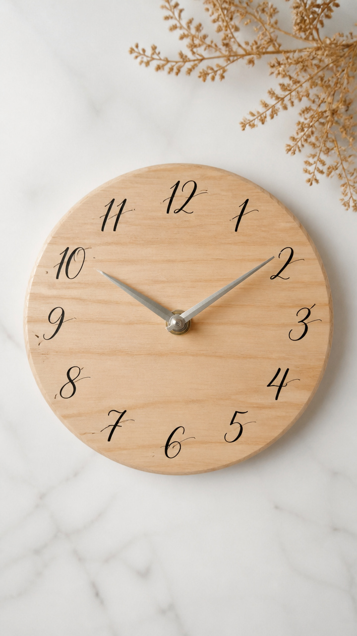Calligraphy Countdown Clock