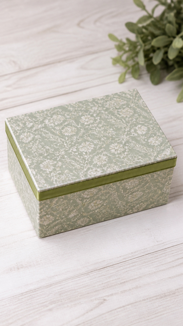 Recycled Gift Box Memory Box