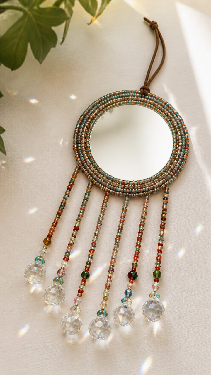 Mirror Bead Sun Catcher
