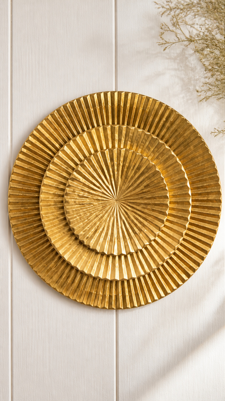 Layered Fireworks Wall Art