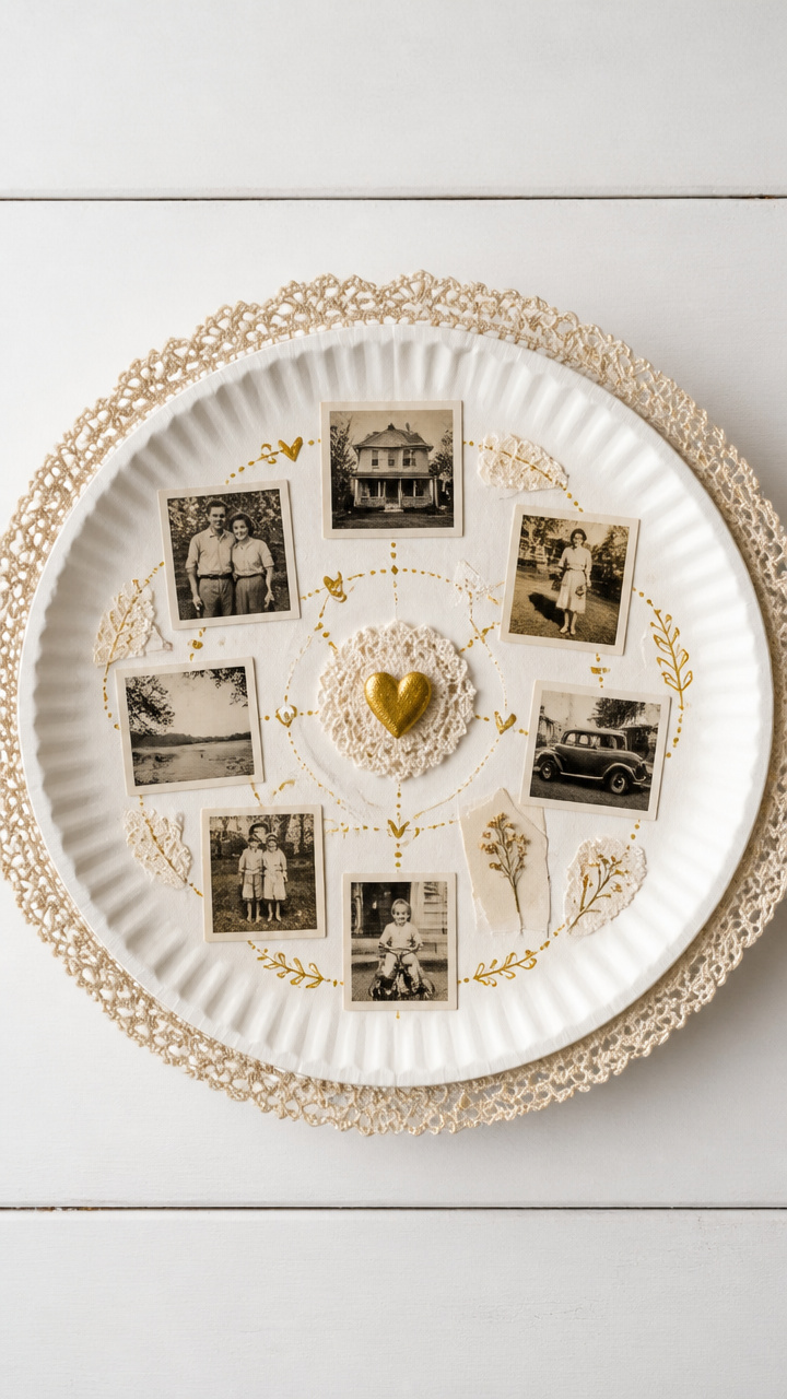 Memory Circle Collage