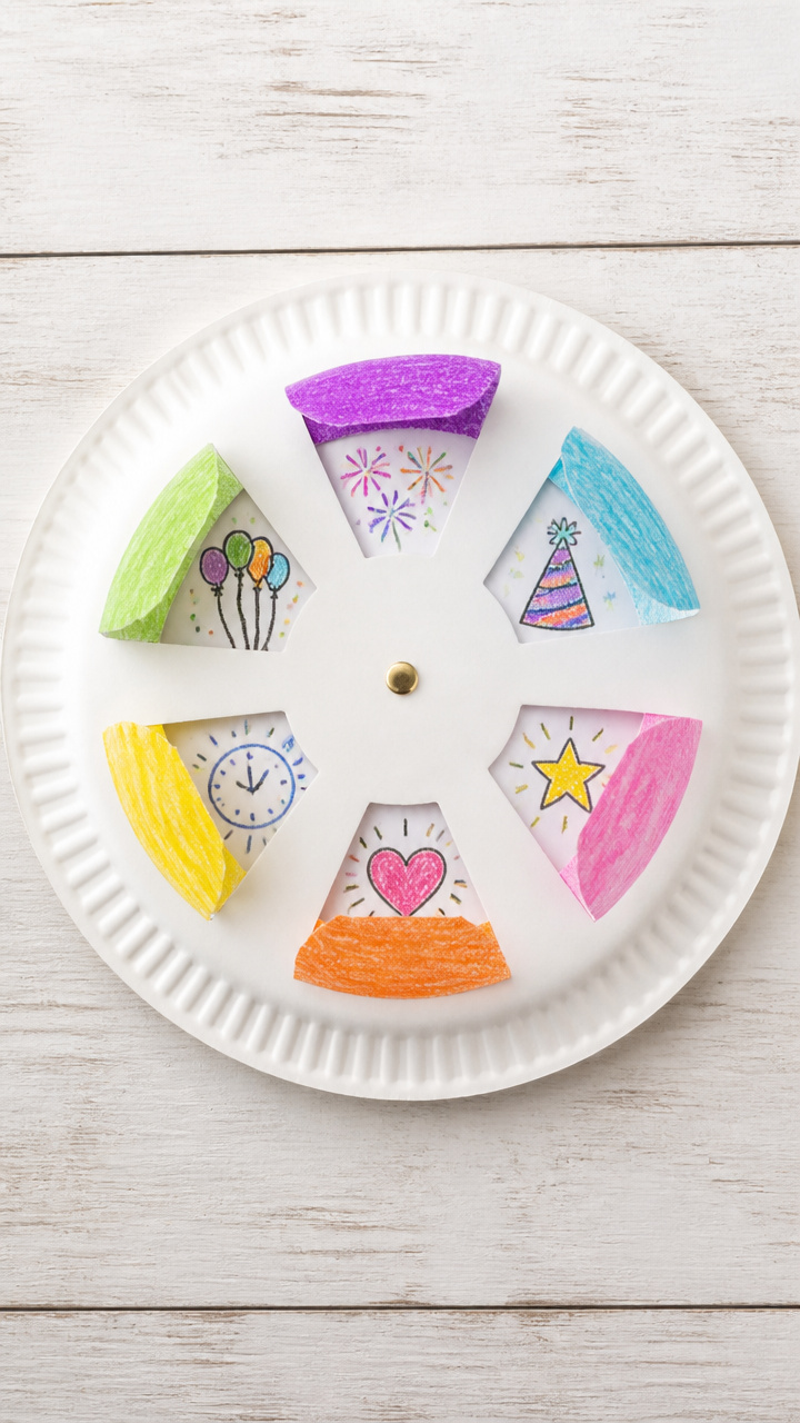 Peekaboo Countdown Wheel