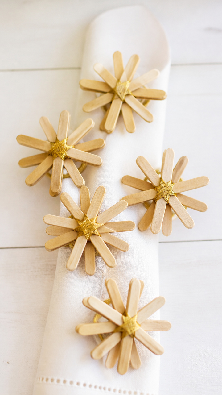 Starburst Napkin Rings
