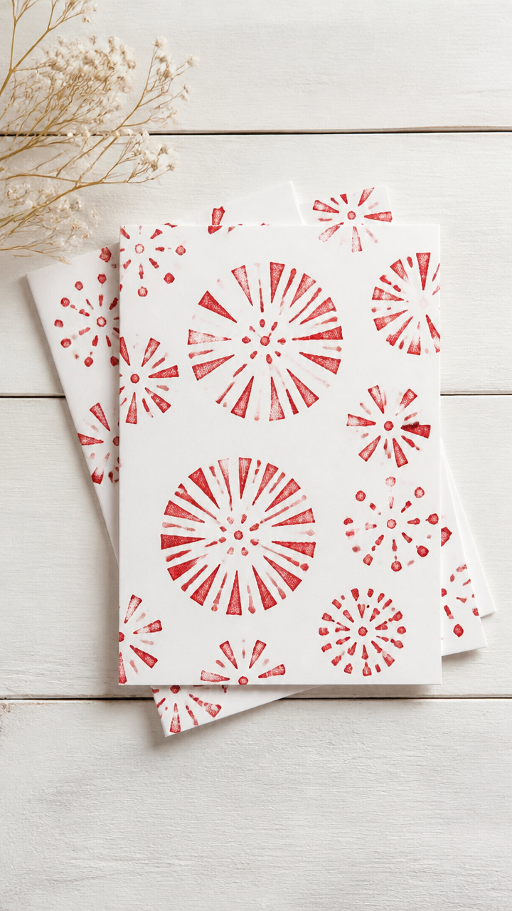 Foam Stamp Celebration Cards