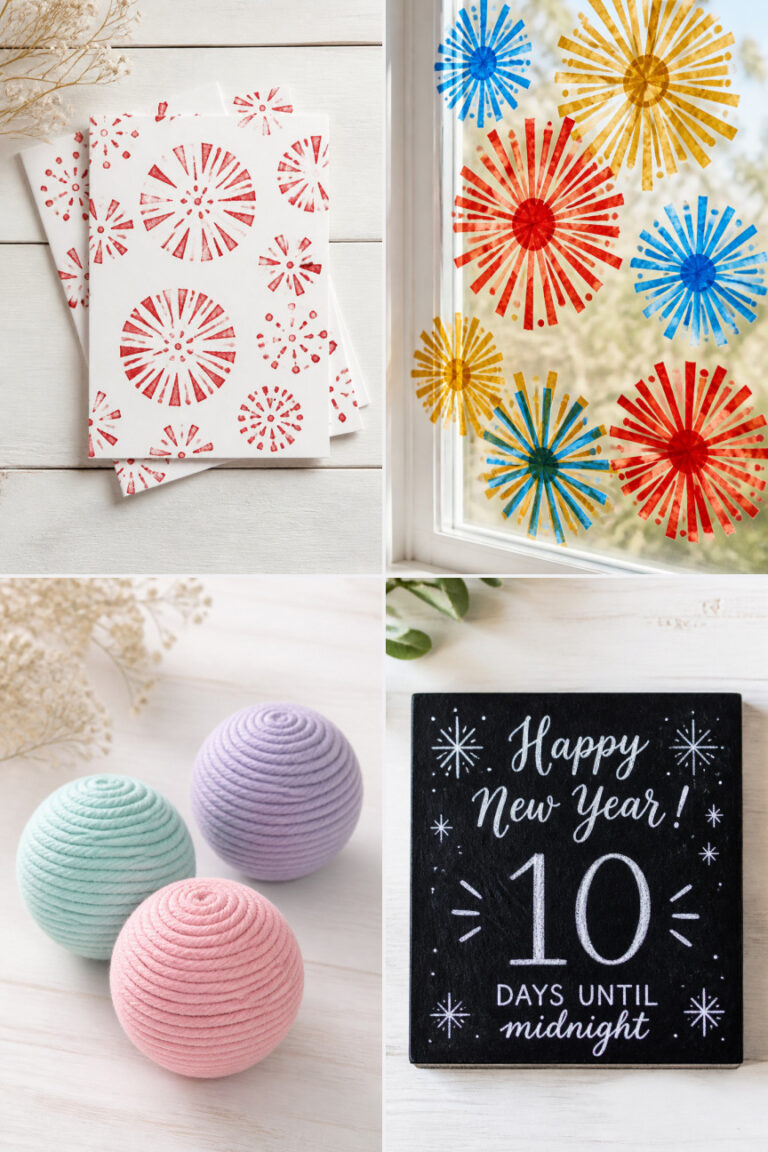 15 New Year Crafts Using Simple Supplies