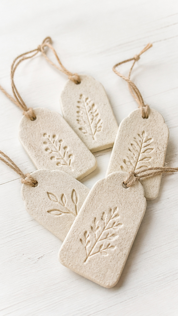 Salt Dough Gift Tags