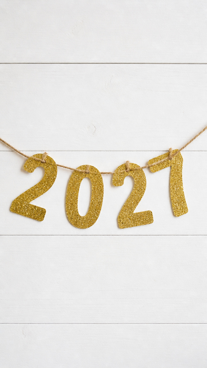 Glittery Number Banner