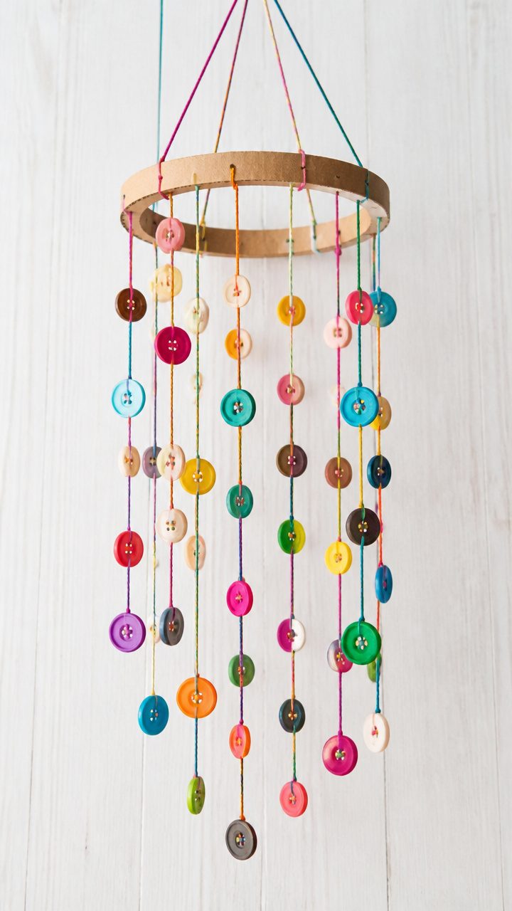 Button Wind Chime