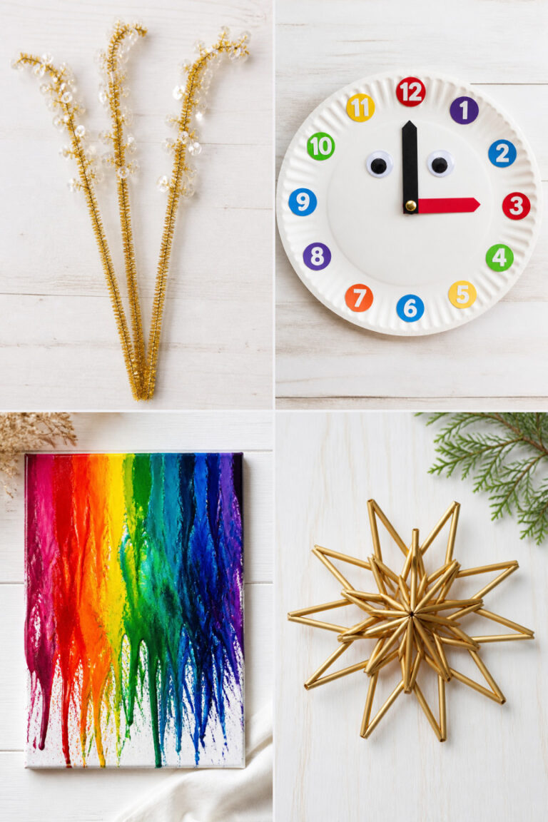 15 New Year Decoration Crafts Kids Can Make