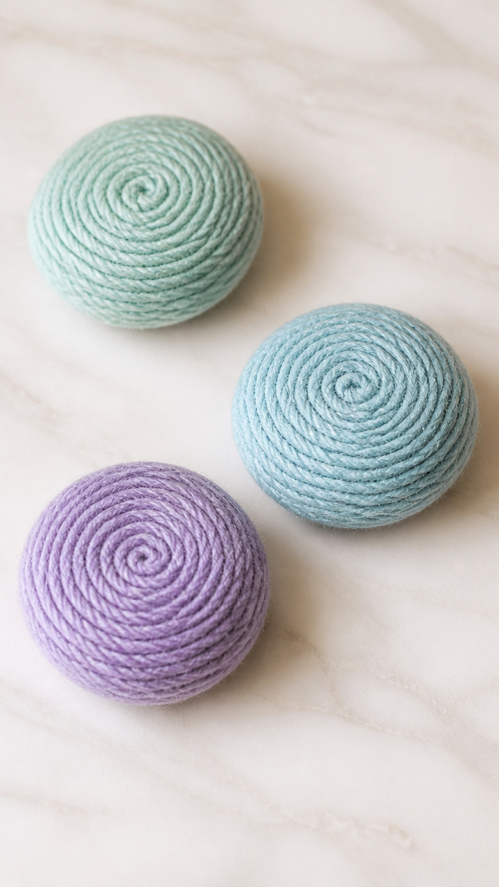 Yarn-Wrapped Resolution Stones